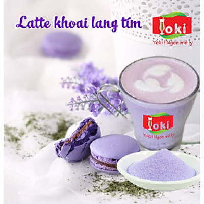 Latte Khoai lang tím Yoki