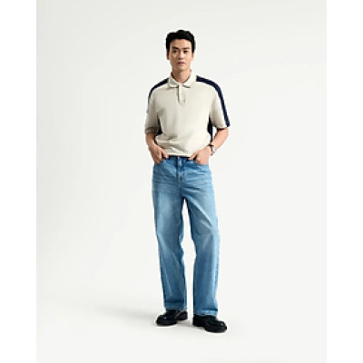 Quần jean nam RT form Straight màu Xanh ( form suông) - ROUTINE 10F24DPA010 | ROUTINE CÀ MAU