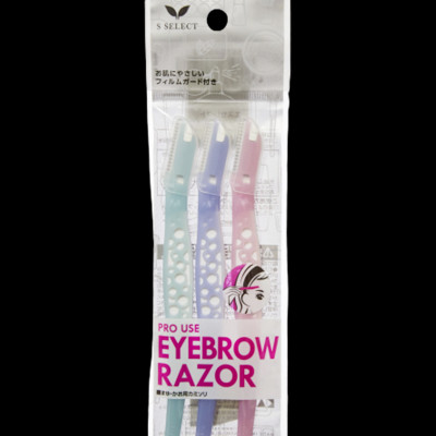 DAO CẠO LÔNG MÀY S SELECT PRO USE EYEBROW RAZOR (3 CHIẾC/GÓI)