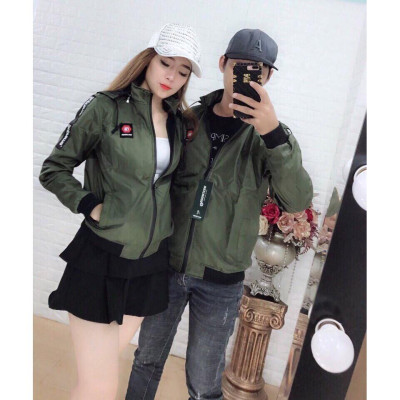 [P] Áo khoác cặp Áo khoát đôi gió dù 2 lớp chống nắng cao cấp sup nón rời siêu chất xinh xinh-M096