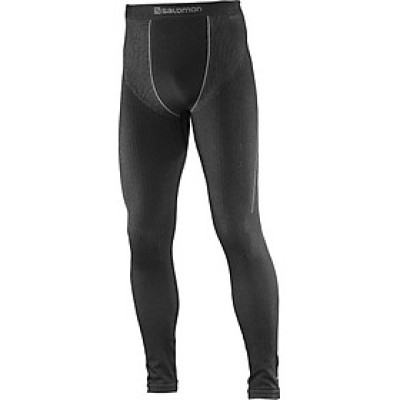 QUẦN GIỮ ẤM NAM SALOMON PRIMO WARM TIGHT SEAMLESS BLACK - L38287900