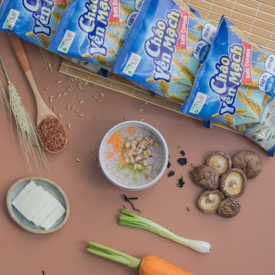 Thùng cháo yến mạch gạo lứt ăn liền - TÂM MINH FOODS (50g x 30 gói)