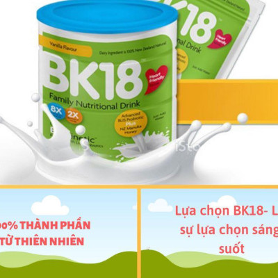 Thực phẩm chức năng Bột dinh dưỡng gia đình  BK18