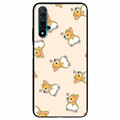 Ốp lưng dành cho Huawei Nova 5T mẫu Cún Corgy Làm Kiểu