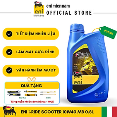 (HCM) Nhớt Eni I-Ride Scooter 10W40 xe ga 0.8L