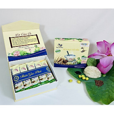 Sữa hạt tổ yến Thiên Gia Phúc 150g 10 gói (Hộp cứng)