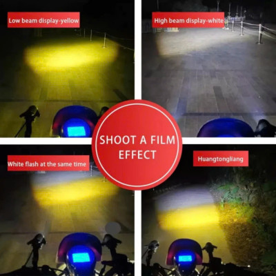 Đèn FX02 Trợ Sáng Bi Cầu Cao Cấp – Mẫu Mới Siêu Sáng Lắp Xe Máy Và Ô Tô, ĐÈN TRANG TRÍ , ĐỒNG HỒ TREO TƯỜNG