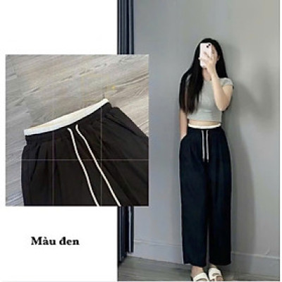 Quần baggy nữ dáng bom NeSa Shop, chất liệu gió lụa cao cấp mềm nhẹ mát, quần kiểu nữ form rộng bigsize QT14