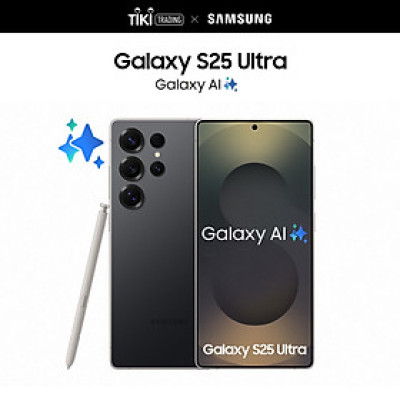Điện thoại Samsung Galaxy S25 Ultra (12GB/256GB), Điện thoại AI, Tìm kiếm thông minh, Video camera đêm Nightography, S Pen đa nhiệm - Đã kích hoạt bảo hành điện tử - Hàng Chính Hãng 