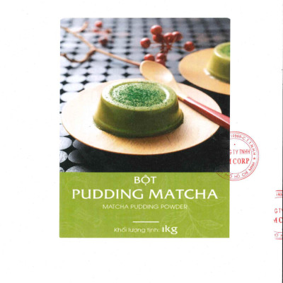 Pudding matcha Déli - Túi 1Kg