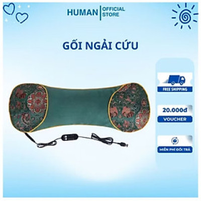 GỐI ĐẦU XÔNG NGÃI CỨU BẤM ĐIỆN CẢI THIỆN SỨC KHỎE GIẤC NGỦ NGON HÀNG CHUẨN CHẤT LƯỢNG 