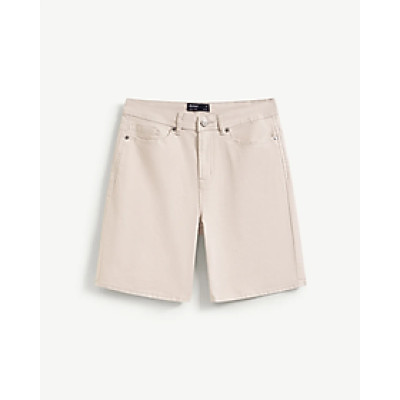 Quần short denim nam vải co giãn mềm. Straight - RT 10F24DPS003 | ROUTINE CÀ MAU