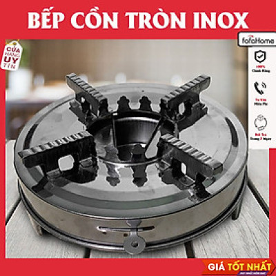 Bếp Nướng Cồn Inox Cao Cấp, Bếp Nướng Lẩu Du Lịch Thanh Gạt Nhẹ Nhàng 