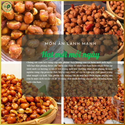 HŨ ĐẬU PHỘNG SẤY TỎI ỚT GIÒN NGON TÂN LỘC PHÁT