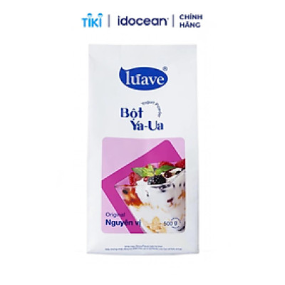 (Date T8/2025) Bột Sữa Chua LÚAVE - Bột Yogurt/ Yaua  500g (Thay Thế Được Sữa Chua Truyền Thống, Làm Sinh Tố, Đá Xay, Yaua)