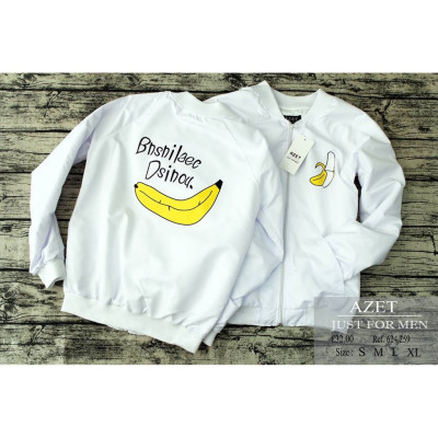 Áo Khoác Dù Azet In Hình Chuối Banana – Just for Men