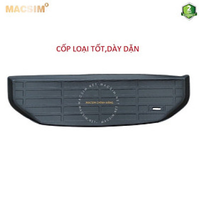 Thảm lót cốp Hyundai Stargazer 2023+(sd) nhãn hiệu Macsim chất liệu tpe cao cấp màu đen