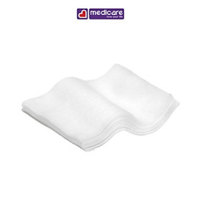 Bông tẩy trang BASICARE 500 miếng