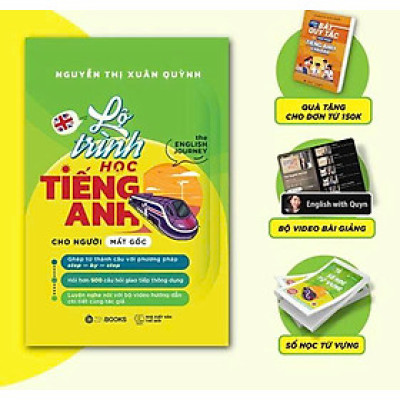 Sách - Lộ Trình Học Tiếng Anh Cho Người Mất Gốc (The English Journey) - Nguyễn Thị Xuân Quỳnh - Zenbooks