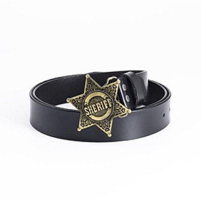 Thắt lưng da cao bồi_quân đội_retro