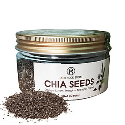 Hạt Chia Hữu Cơ REAL FOOD STORE (100g)