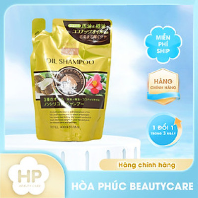 Dầu Gội Đầu Phục Hồi Tóc Yếu Dễ Gãy Rụng Chiết Xuất Tinh Dầu Ngựa Deve Natural Oil Shampoo (Chai 480 mL)
