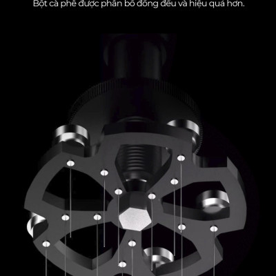 Combo dụng cụ pha espresso Diagonal line Series Feepie