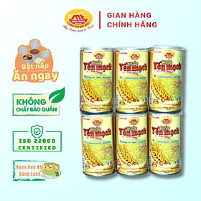 Cháo yến mạch Minh Trung 365g - Cháo YM 6 (combo 6 lon)