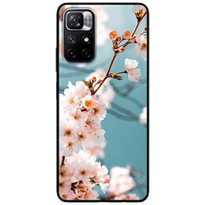 Ốp lưng dành cho Xiaomi Redmi Note 11 5G - Redmi Note 11T - Redmi Note 11S mẫu Hoa Đào Nở Hoa