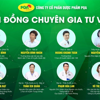 Thanh Quản PQA Dùng Cho Người Bị Khản Tiếng, Mất Tiếng, Viêm Thanh Quản, Viêm Họng Hạt Hộp 10 Ống