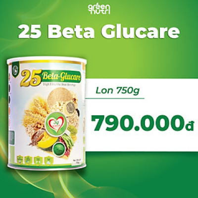 Sữa Hạt Ngũ Cốc 25 Beta Glucare Dạng Lon 750gr