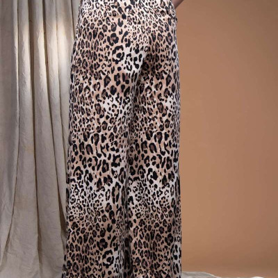 Quần tây beo lụa cát ống rộng LM112429 [BST Da Beo]