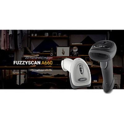 Máy quét không dây 2D Cino A660BT-BS Smart Cradle USB Kit (Black) - Hàng chính hãng