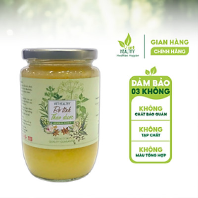 Ghee Thảo Dược Viet Healthy 400ml (Ghee, đại hồi, đinh hương, thìa là, nhục đậu khấu, bạch đậu khấu, atiso, nghệ, tiêu...)