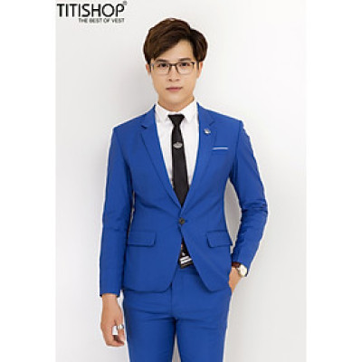 Áo vest nam Titishop AVN300 Xanh dương
