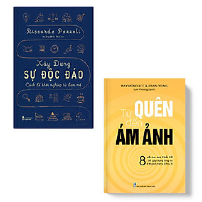 Combo sách: Xây Dựng Sự Độc Đáo & Từ Quên Đến Ám Ảnh (MinhLongBooks)