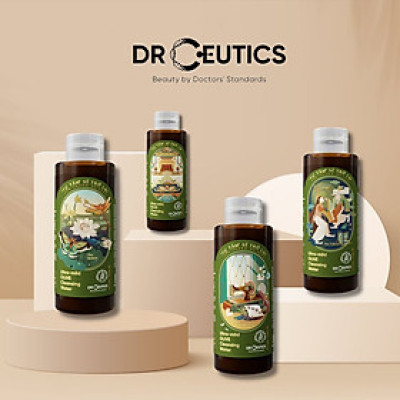 PHIÊN BẢN TỰ TÂM DRCEUTICS Nước Tẩy Trang Ultra-mild OLIVE Cleansing Water Cho Mọi Loại Da, Da Nhạy Cảm 500ml